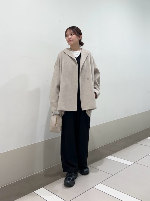 ウールリバーミドルガウンコート（その他アウター）｜URBAN