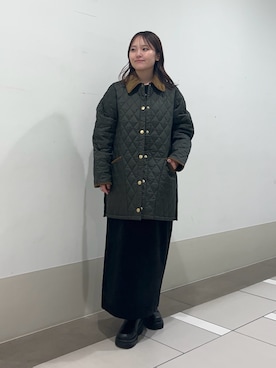 「URBAN RESEARCH DOORS（アーバンリサーチドアーズ）のアイテム（スカート）」を使った、rikoさん（レディース・154cm）の秋コーディネート