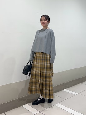 「URBAN RESEARCH DOORS（アーバンリサーチドアーズ）のアイテム」を使った、rikoさん（レディース・154cm）の秋コーディネート