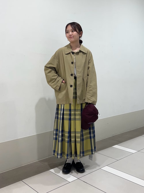 セール】FORK&SPOON ステンカラーショートコート（ステンカラー