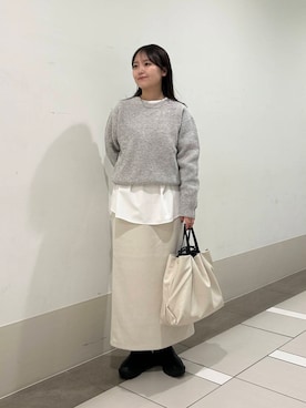 rikoさん（レディース・154cm）の冬コーディネート