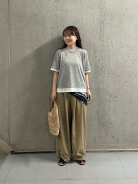 rikoさん（レディース・154cm）の春コーディネート