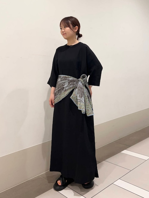 SWASH LONDON アートプリント ポンチョ　ショール ストール】スウォッシュロンドン (SWASH LONDON) Canopy シルク