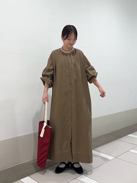 「beej（ビージ）のアイテム」を使った、rikoさん（レディース・154cm）の秋コーディネート