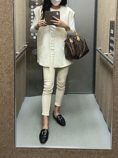 【カジュアルコーデに♡】ルイヴィトン バックパック mina|LOUIS VUITTONのボストンバッグを使ったコーディネート - WEAR