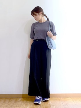 「SHOO・LA・RUE（シューラルー）のアイテム（その他パンツ）」を使った、かのさん（レディース・157cm）の秋コーディネート