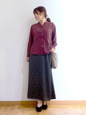 かのさん（レディース・157cm）の秋コーディネート