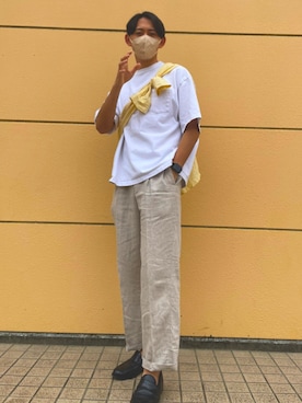 「ZARA MAN」｜おーみさん（メンズ・176cm）の夏コーディネート