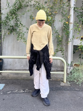 「アイテム（シューズ）」を使った、Rionさん（レディース・163cm）の秋コーディネート