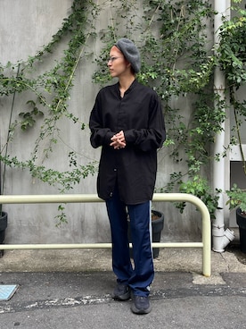 「アイテム（シューズ）」を使った、Rionさん（レディース・163cm）の秋コーディネート