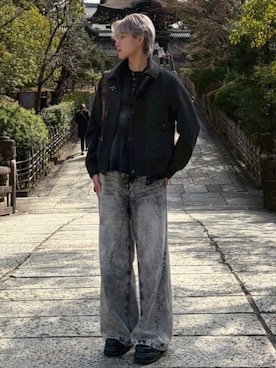 「Spielio（シュピーリオ）のアイテム」を使った、smile_ryuさん（メンズ・170cm）の春コーディネート