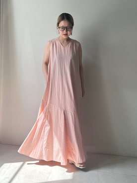「Bou Jeloud（ブージュルード）のアイテム」を使った、TSUKIさん（レディース・153cm）の夏コーディネート