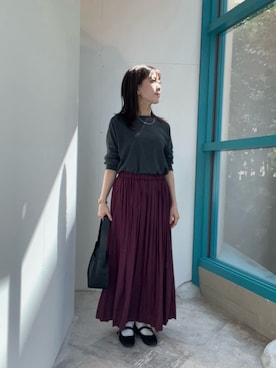 ikuraさん（レディース・157cm）の秋コーディネート