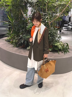 ikuraさん（レディース・157cm）の秋コーディネート