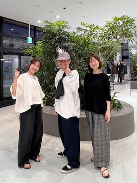 「かぐれ（カグレ）のアイテム」を使った、ikuraさん（レディース・157cm）の夏コーディネート