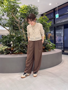 「URBAN RESEARCH Sonny Label（アーバンリサーチサニーレーベル）のアイテム（トップス）」を使った、ikuraさん（レディース・157cm）の春コーディネート