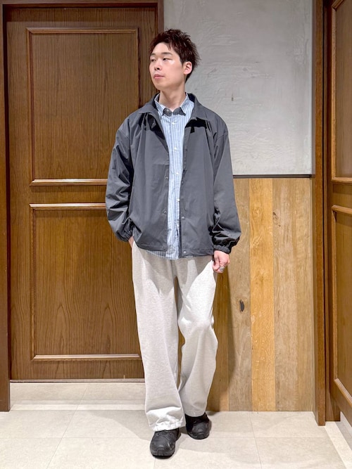 セール】【SIGNAL SPORTS】nylon coach jacket/ナイロンコーチ