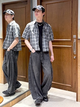 manamu さん（メンズ・187cm）の春コーディネート