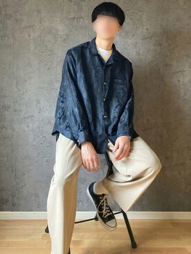 「CASPER JOHN」｜「アイテム（雑貨/ホビー）」を使った、manamu さん（メンズ・186cm）の秋コーディネート