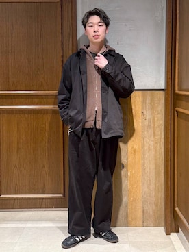 manamu さん（メンズ・186cm）の冬コーディネート