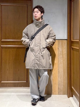 「RAGEBLUE（レイジブルー）のアイテム（パンツ）」を使った、manamu さん（メンズ・186cm）の秋コーディネート