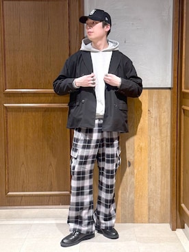 manamu さん(メンズ・186cm)の冬コーディネート