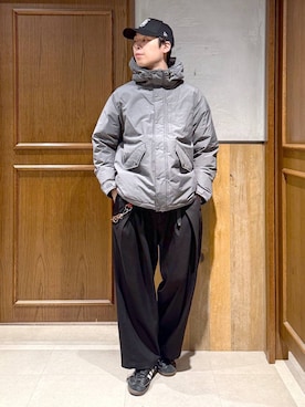「RAGEBLUE」｜「アイテム（ジャケット/アウター）」を使った、manamu さん（メンズ・186cm）の冬コーディネート