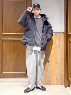 「RAGEBLUE」｜「アイテム（ジャケット/アウター）」を使った、manamu さん（メンズ・186cm）の冬コーディネート