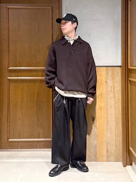 manamu さん（メンズ・186cm）の秋コーディネート