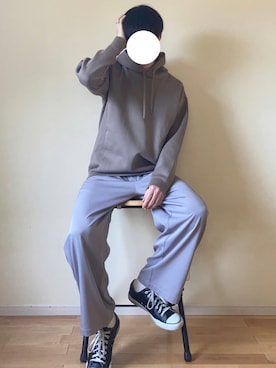 「LILL（リル）のアイテム」を使った、manamu さん（メンズ・186cm）の秋コーディネート