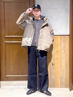 manamu さん（メンズ・186cm）の冬コーディネート