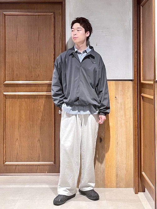 セール】【SIGNAL SPORTS】nylon coach jacket/ナイロンコーチ