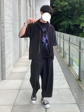 「Burner（バーナー）のアイテム（アクセサリー）」を使った、manamu さん（メンズ・186cm）の夏コーディネート