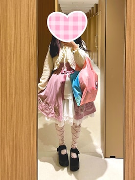 「アイテム（ソックス/靴下）」を使った、るてさん（レディース・153cm）の秋コーディネート