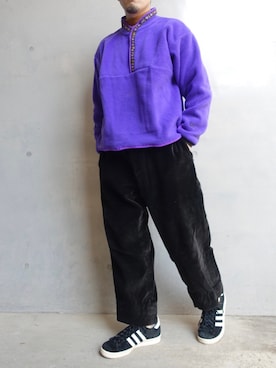 「防寒」｜「アイテム（その他）」を使った、Patoさん（メンズ・166cm）の冬コーディネート