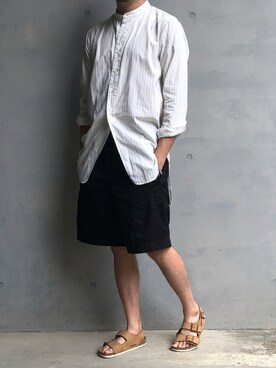 「UNIQLO U」｜Patoさん（メンズ・166cm）の夏コーディネート