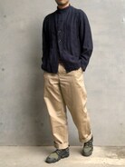 ARTS & SCIENCEのノーカラージャケットを使った人気ファッション