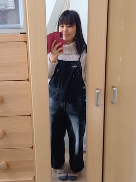 「JUNKO SHIMADA（ジュンコシマダ）のアイテム」を使った、Tamaさん（レディース・152cm）の冬コーディネート
