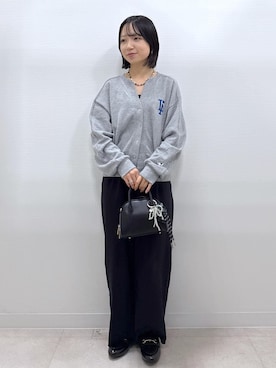 「アイテム（キーホルダー）」を使った、ののさん（レディース・151cm）の秋コーディネート