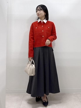 「アイテム（パンプス）」を使った、ののさん（レディース・151cm・20代）の秋コーディネート