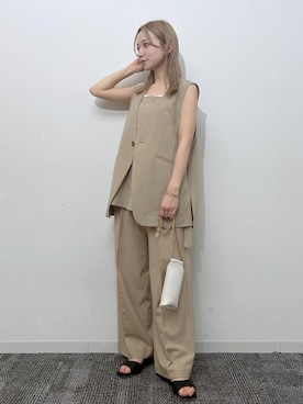 「GDS14190」｜ののさん（レディース・151cm）の春コーディネート