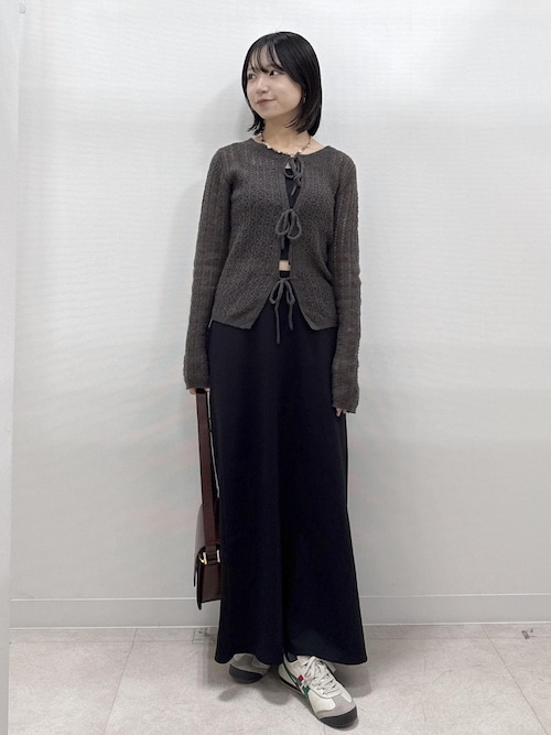 セール】レース編みメッシュニットカーディガン（カーディガン/ボレロ