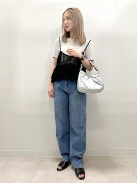 「GDM14500」｜ののさん（レディース・151cm）の春コーディネート