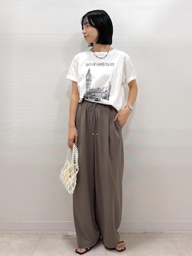 「アイテム（シューズ）」を使った、ののさん（レディース・151cm・20代）の夏コーディネート