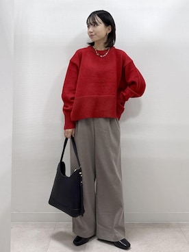 「体型カバー」｜ののさん（レディース・151cm）の秋コーディネート