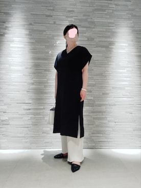 「TICCA（ティッカ）のアイテム（パンツ）」を使った、yukanjpwさん（レディース・166cm）の夏コーディネート