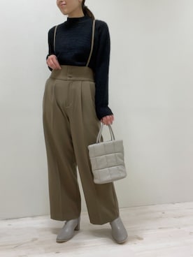 Yuriさん(レディース・159cm)の冬コーディネート