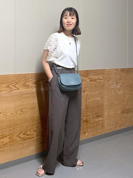 Yuriさん（レディース・159cm）の夏コーディネート