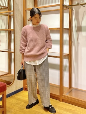「シャギー」｜Yuriさん（レディース・159cm）の秋コーディネート