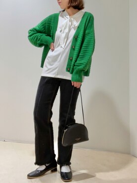 Yuriさん（レディース・159cm）の秋コーディネート